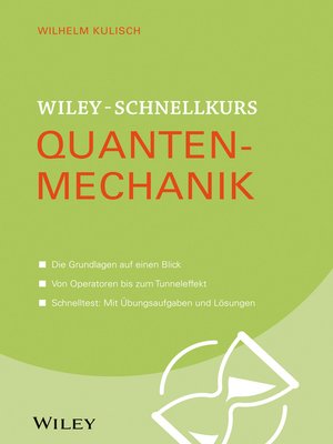 cover image of Wiley-Schnellkurs Quantenmechanik